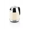 Chaleira elétrica ETA Storio 9186 90040 — 1,7 l, 2150 W, bege aço inoxidável