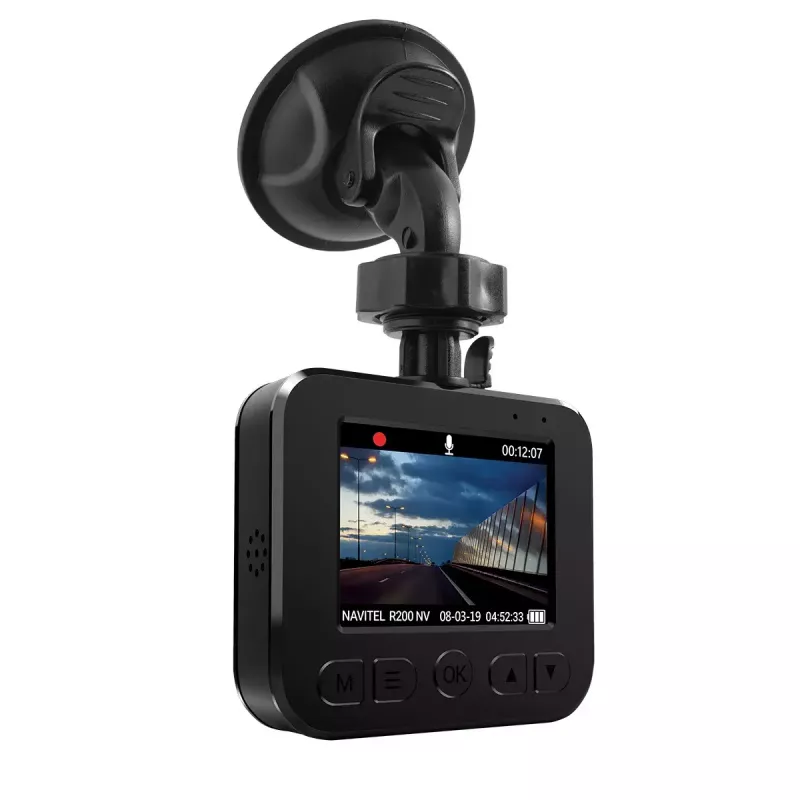 Navitel R200 NV câmara para automóvel com visão noturna, Full HD, ecrã de 2 polegadas