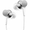 Auscultadores Xiaomi Mi In-Ear Basic headset ligação 3,5 mm prateado, branco