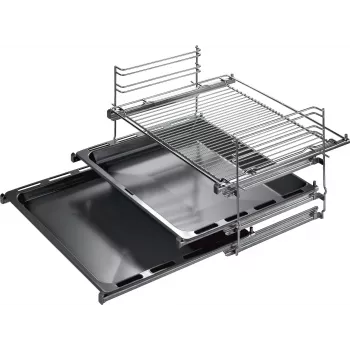 Acessório/peça para forno Bosch HEZ438301 prateleira telescópica alumínio