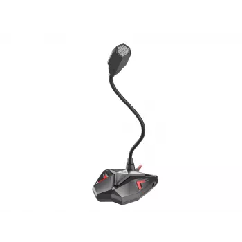Microfone para PC GENESIS Radium 100 preto, vermelho