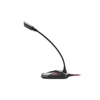 Microfone para PC GENESIS Radium 100 preto, vermelho