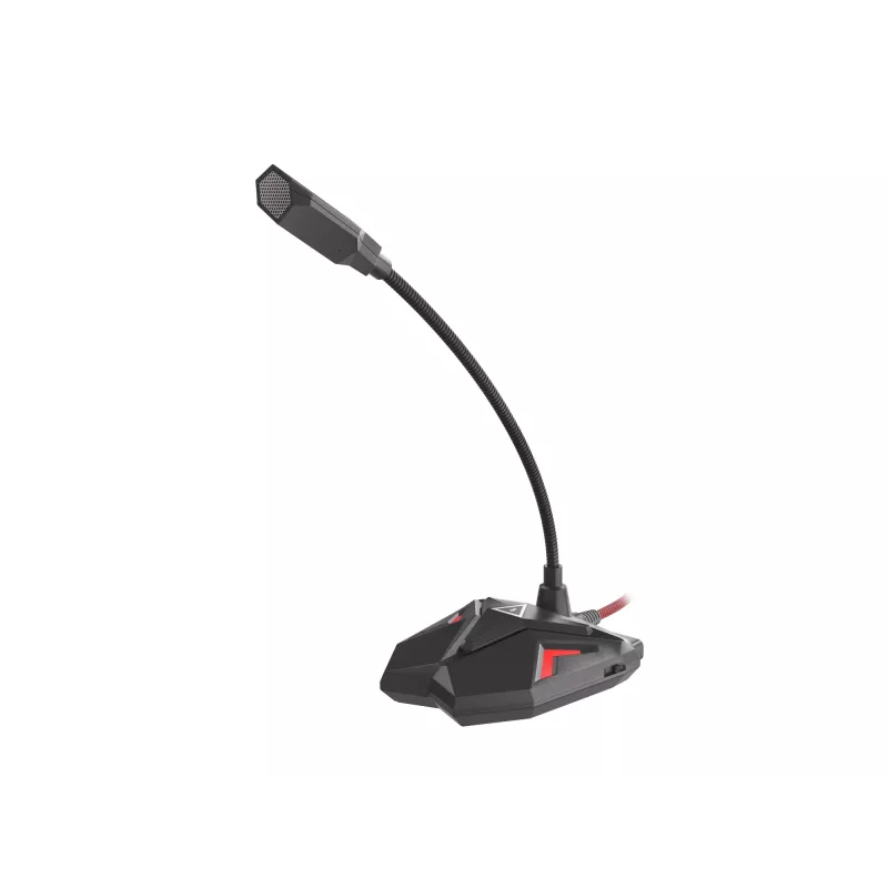 Microfone para PC GENESIS Radium 100 preto, vermelho