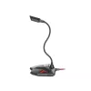 Microfone para PC GENESIS Radium 100 preto, vermelho