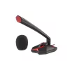 Microfone para PC GENESIS Radium 200 preto, vermelho