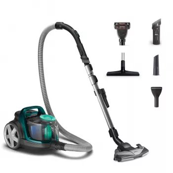 Aspirador de pó com depósito Philips 5000 Series FC9556/09 — 750 W, 1,5 L, azul, 4,5 kg