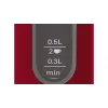 Chaleira elétrica Bosch TWK4P434 — 1,7 L, 2400 W, preto/vermelho