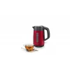 Chaleira elétrica Bosch TWK4P434 — 1,7 L, 2400 W, preto/vermelho