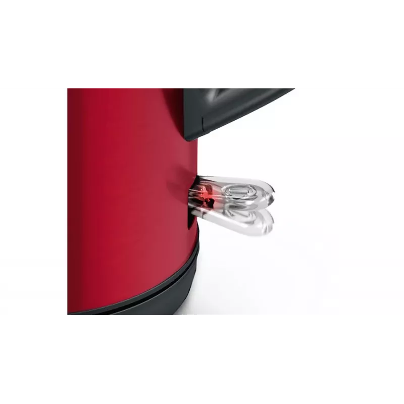 Chaleira elétrica Bosch TWK4P434 — 1,7 L, 2400 W, preto/vermelho