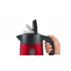Chaleira elétrica Bosch TWK4P434 — 1,7 L, 2400 W, preto/vermelho