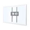 EDBAK TWB3c-B suporte de parede fixo para TV na vertical, 65-86 polegadas, VESA de 100x100 a 800x400, máx. 80 kg, preto