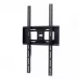 EDBAK TWB3c-B suporte de parede fixo para TV na vertical, 65-86 polegadas, VESA de 100x100 a 800x400, máx. 80 kg, preto