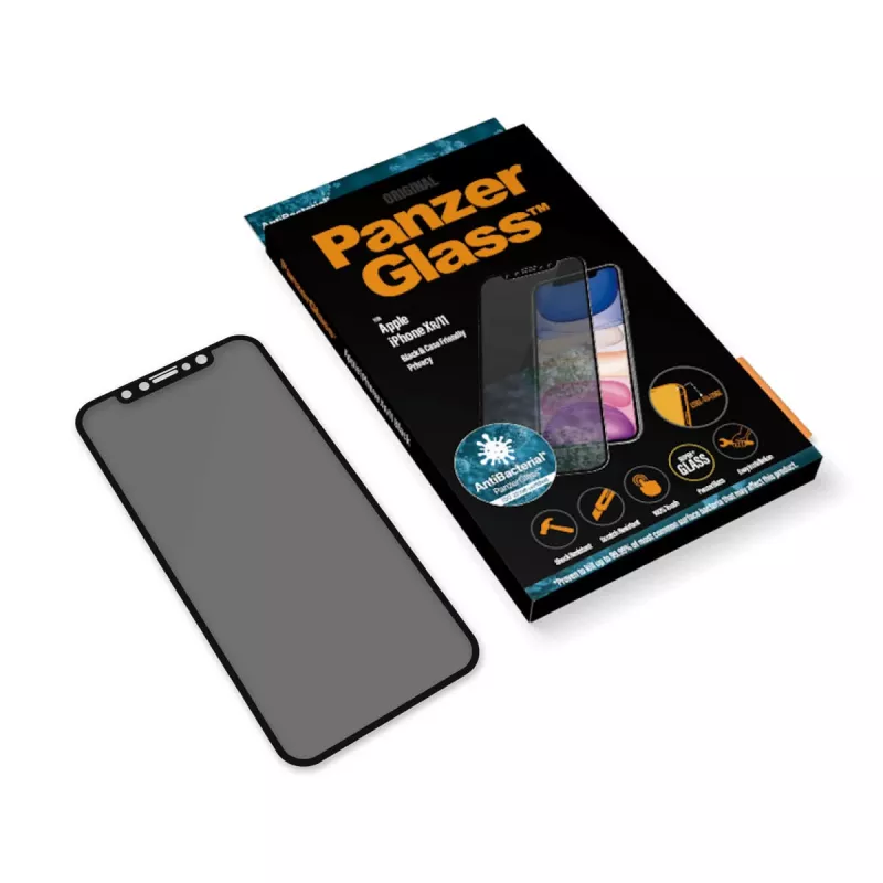 Película de privacidade PanzerGlass ® para iPhone 11 | XR | Edge-to-Edge