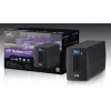 FSP iFP 600 PPF3602700 UPS line-interactive, 600 VA, 360 W, 2 tomadas Schuko, LCD, USB