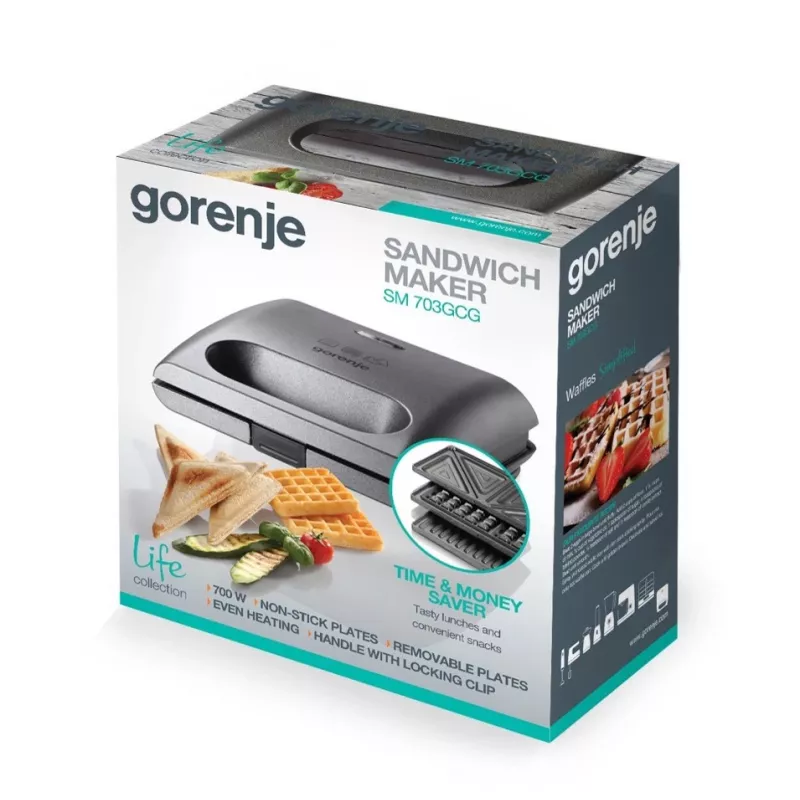 Grelhador de contacto Gorenje SM703GCG