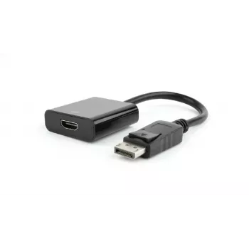 Cabo adaptador DisplayPort para HDMI GEMBIRD - preto, blister
