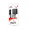 Cabo adaptador DisplayPort para HDMI GEMBIRD - preto, blister