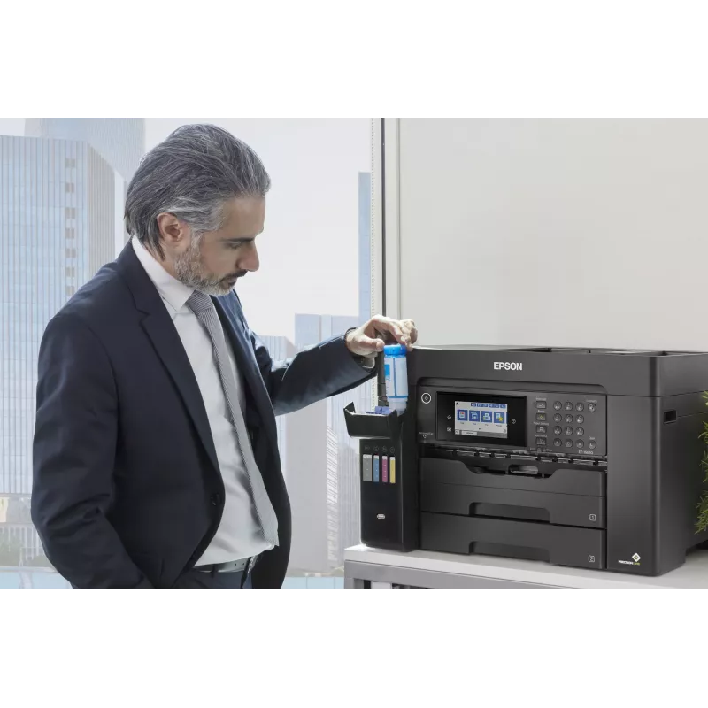 Multifunções Epson EcoTank L15160 jato de tinta cor, A3+, 32 ppm, 4800x1200 DPI, Wi-Fi, Ethernet