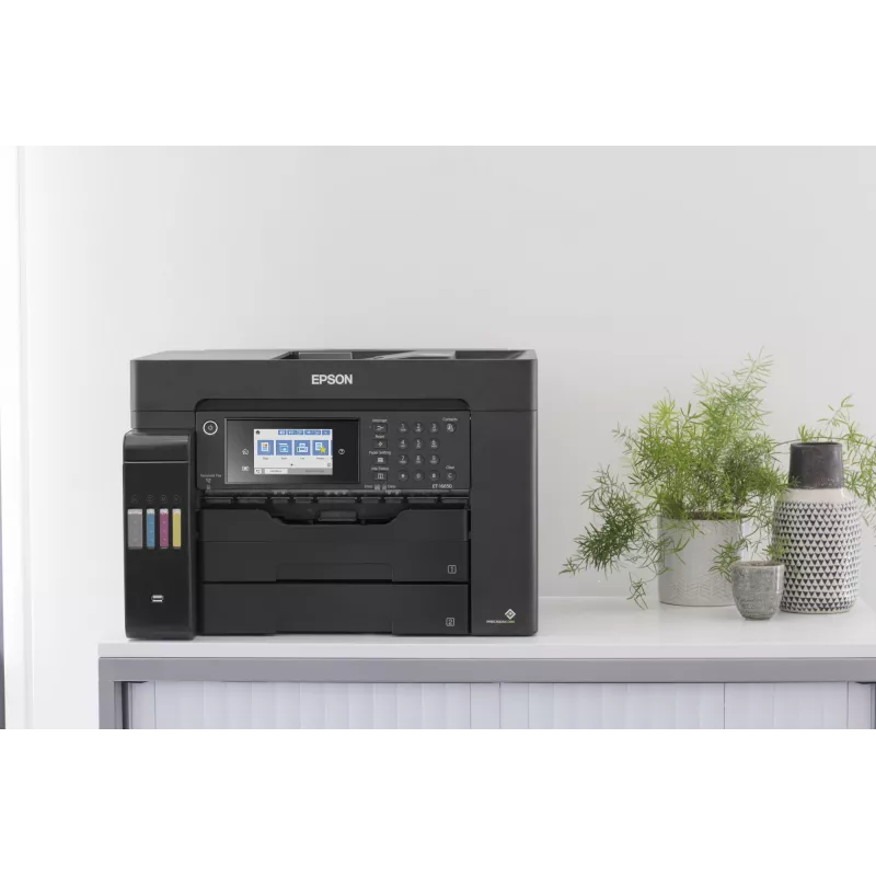 Multifunções Epson EcoTank L15160 jato de tinta cor, A3+, 32 ppm, 4800x1200 DPI, Wi-Fi, Ethernet
