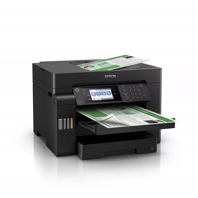 Impressora multifunções Epson EcoTank L15150 — jato de tinta cor, A3+ (4800x2400 DPI), Wi-Fi, Ethernet