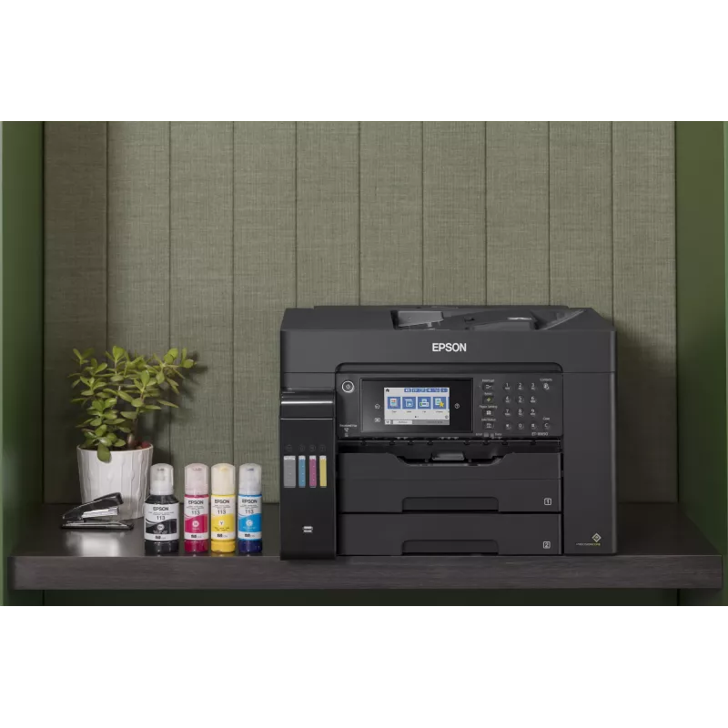 Impressora multifunções Epson EcoTank L15150 — jato de tinta cor, A3+ (4800x2400 DPI), Wi-Fi, Ethernet