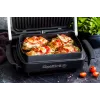 Tefal OptiGrill+ XL GC724D grelhador de contacto, 2000 W, 9 programas, 800 cm², preto/metálico