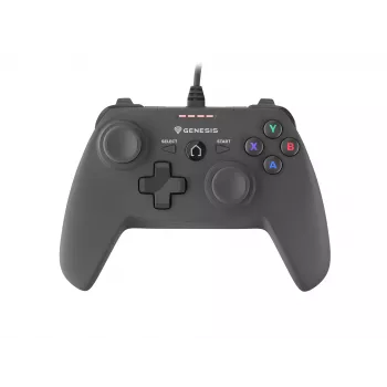 GENESIS P58 preto USB gamepad analógico PC, PlayStation 3