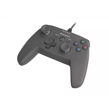 GENESIS P58 preto USB gamepad analógico PC, PlayStation 3