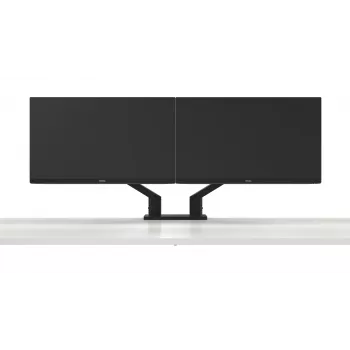 Braço para monitor duplo DELL – MDA20, 10 kg, 48,3 cm (19 polegadas), 68,6 cm (27 polegadas), ajuste de altura, preto