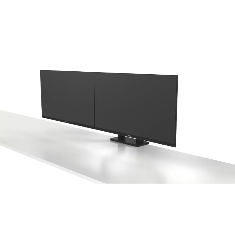 Braço para monitor duplo DELL – MDA20, 10 kg, 48,3 cm (19 polegadas), 68,6 cm (27 polegadas), ajuste de altura, preto
