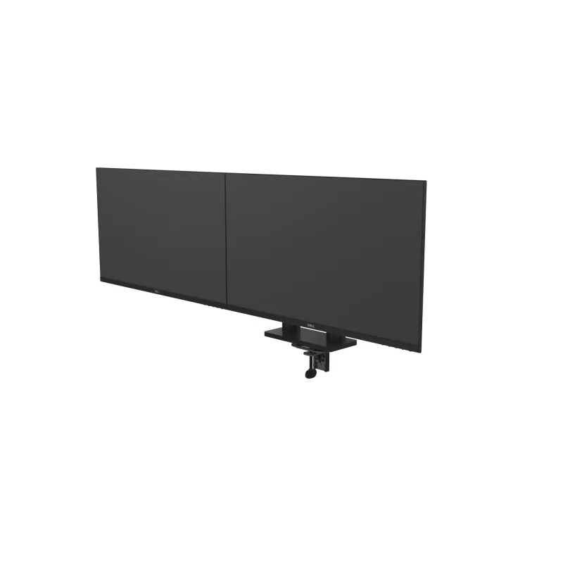 Braço para monitor duplo DELL – MDA20, 10 kg, 48,3 cm (19 polegadas), 68,6 cm (27 polegadas), ajuste de altura, preto