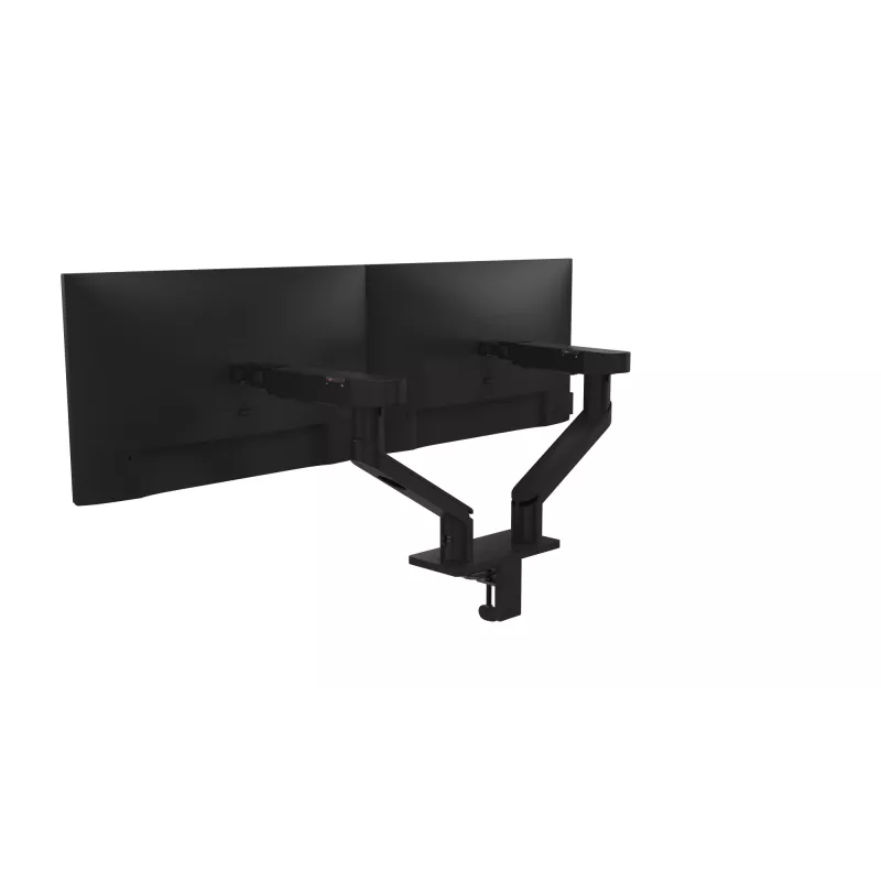 Braço para monitor duplo DELL – MDA20, 10 kg, 48,3 cm (19 polegadas), 68,6 cm (27 polegadas), ajuste de altura, preto
