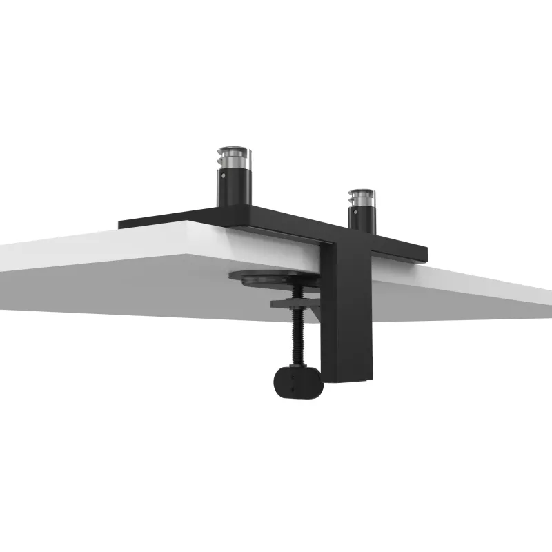 Braço para monitor duplo DELL – MDA20, 10 kg, 48,3 cm (19 polegadas), 68,6 cm (27 polegadas), ajuste de altura, preto