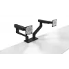 Braço para monitor duplo DELL – MDA20, 10 kg, 48,3 cm (19 polegadas), 68,6 cm (27 polegadas), ajuste de altura, preto
