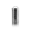 Chaleira elétrica ETA ETA915390000 — 1,5 l, 2200 W, aço inoxidável e vidro transparente, preto