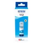 Frasco de tinta Epson 112 EcoTank pigmento ciano