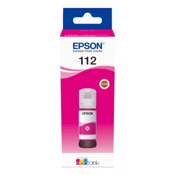 Frasco de tinta Epson 112 EcoTank pigmento magenta