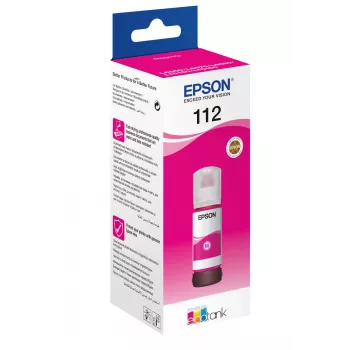 Frasco de tinta Epson 112 EcoTank pigmento magenta