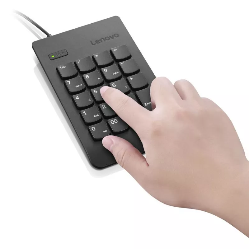 Lenovo KBD_BO Num Keypad 1 teclado numérico universal USB preto