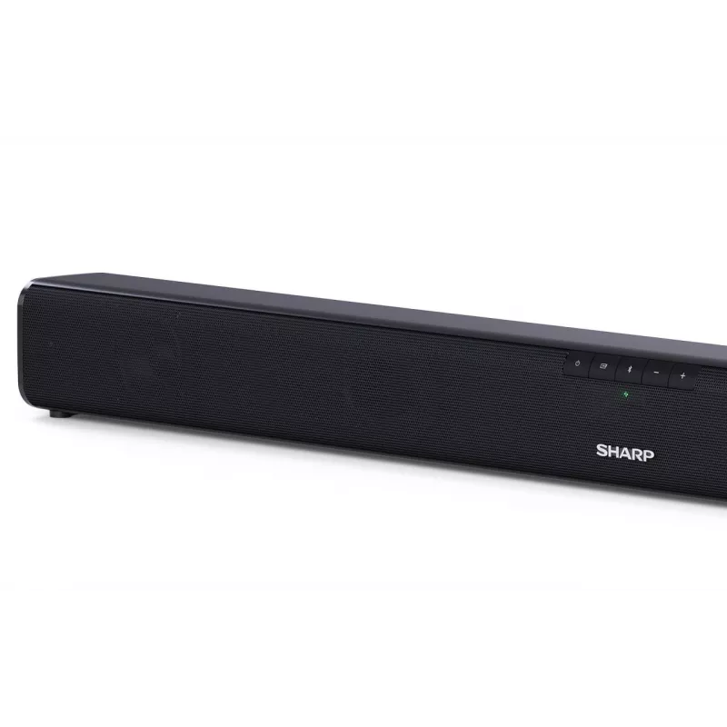 Barra de som Sharp HT-SB110 Coluna preta 2.0 canais 90 W