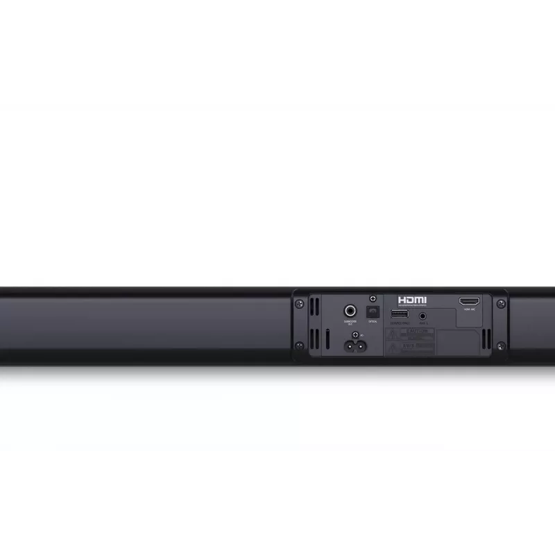 Barra de som Sharp HT-SB110 Coluna preta 2.0 canais 90 W