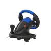 Volante GENESIS Seaborg 350 preto, azul USB + pedais Nintendo Switch, PC, PlayStation 4, Playstation 3, Xbox 360, Xbox One, Xbox Series S, Xbox Series X