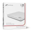 HITACHI-LG DATA STORAGE Unidade de DVD portátil fina - Gp60nw60 - USB 2.0 - Branco