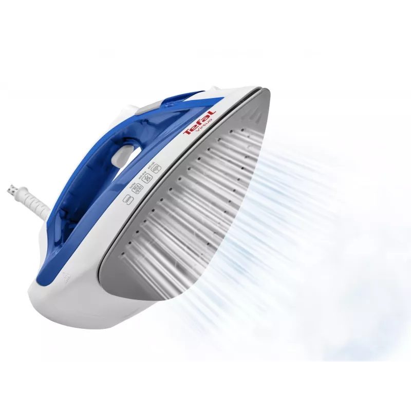 Tefal Virtuo FV1711E0 ferro a vapor, 1800 W, azul/branco