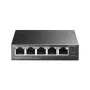 Switch não gerido TP-Link TL-SF1005LP 5 portas 10/100Mbps com 4 portas PoE