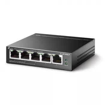 Switch não gerido TP-Link TL-SF1005LP 5 portas 10/100Mbps com 4 portas PoE