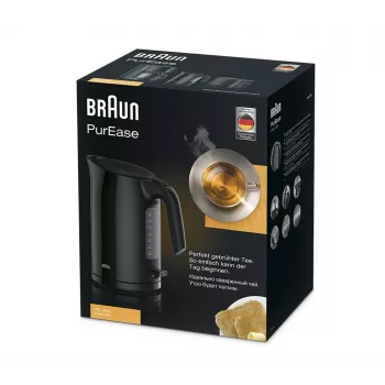 Chaleira elétrica Braun PurEase WK 3100 BK 1,7 l 2200 W preta
