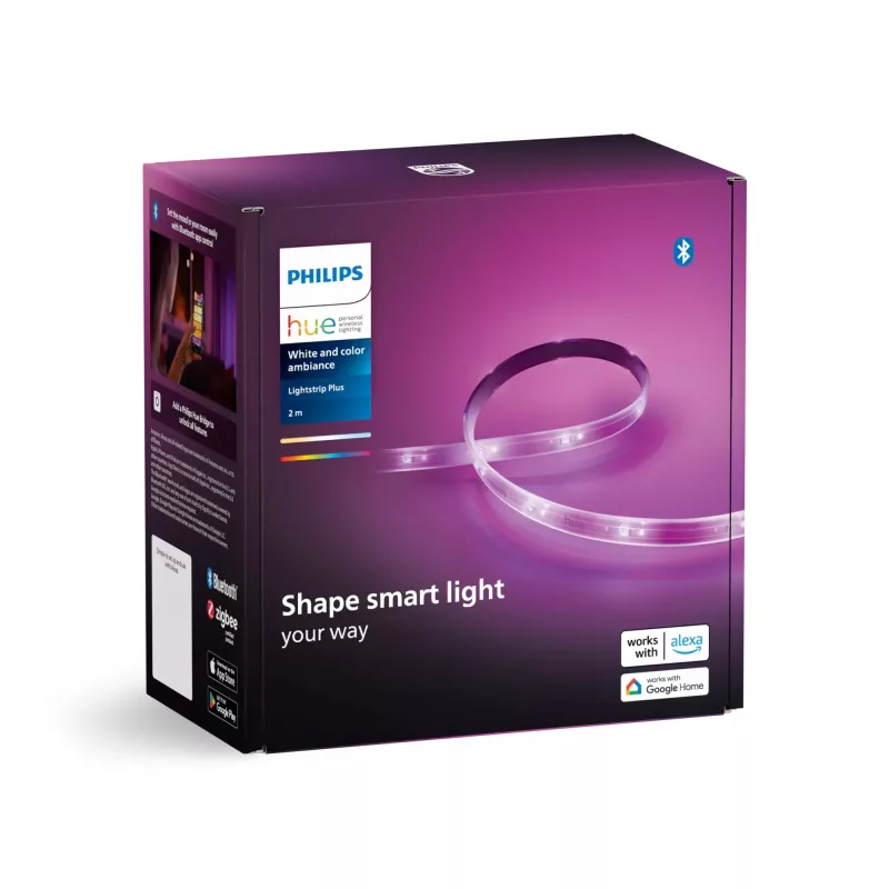 Philips Hue White and colour ambience Lightstrip Plus Basis V4 2 metros