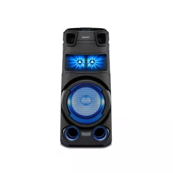 Coluna de festa Sony MHC-V73D High Power Bluetooth® com som de festa omnidirecional e luz