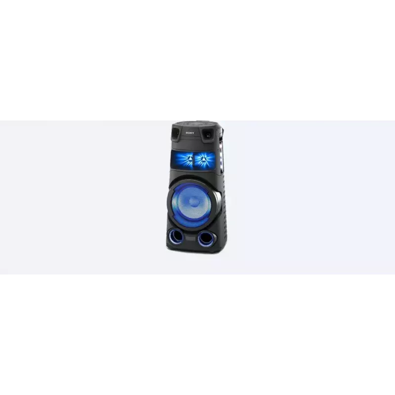 Coluna de festa Sony MHC-V73D High Power Bluetooth® com som de festa omnidirecional e luz